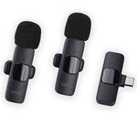 Micrófono Inalámbrico COOL (Pack 2 uds + Adapt. TIPO-C) Universal