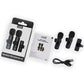 Micrófono Inalámbrico COOL (Pack 2 uds + Adapt. TIPO-C) Universal