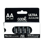 Pilas Alcalinas AA LR6 COOL (Pack 8 uds)