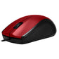 Ratón COOL USB Wired Rojo
