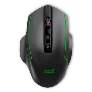 Ratón Wireless + Bluetooth 2 en 1 (Recargable) Gaming Led RGB COOL Lagoon