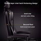 Sillón Oficina Premium COOL Board Negro (Reposapiés)