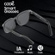 Smart Glasses COOL IA Gafas de Sol Inteligentes Unisex Negro (Llamadas, Música, Traducción)