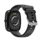 Smartwatch COOL Border Silicona Negro (Llamadas, Salud, Deporte)