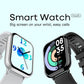 Smartwatch COOL Cascais Silicona Negro (Llamadas, Salud, Deporte)