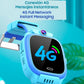 Smartwatch COOL Kids 4G GPS Silicona Negro (Localización, Videollamadas, SIM)