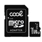 Tarjeta Memoria Micro SD con Adaptador x256 GB COOL (Clase 10)
