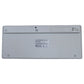 Teclado Slim Bluetooth PC / Tablet COOL Blanco (Español)