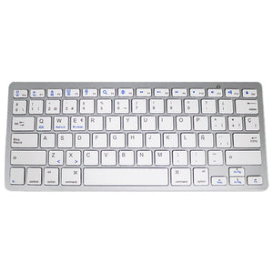 Teclado Slim Bluetooth PC / Tablet COOL Blanco (Español)